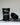 Silver Serpent Black Glass Mug - Midnight Gothic Decor